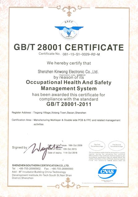 OHSAS 18001 - 2007